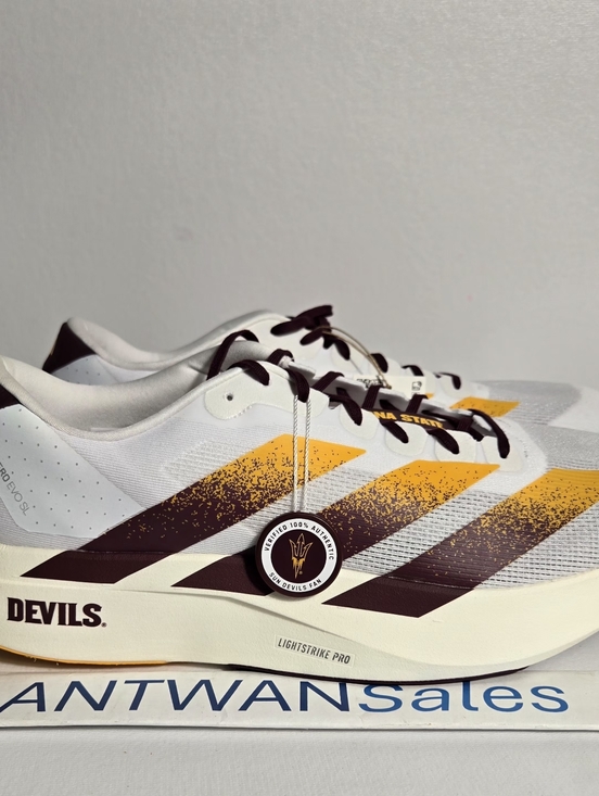 Adidas x ASU Sun Devils Adizero Evo SL Running Shoes JQ4572 Men’s Size 15 main image 12
